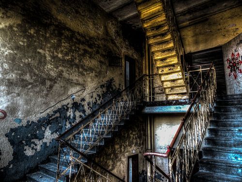 Verlaten fabriek Duitsland HDR