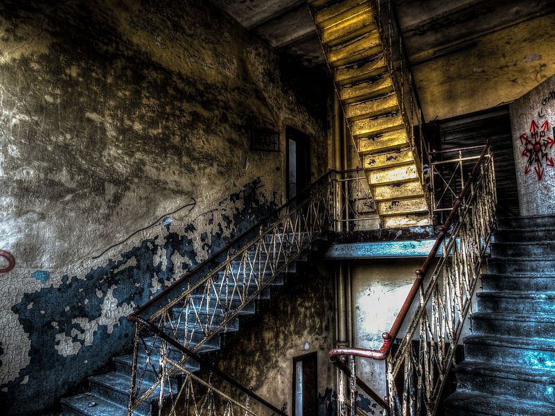 Abandoned factory Germany HDR by Natasja Martijn