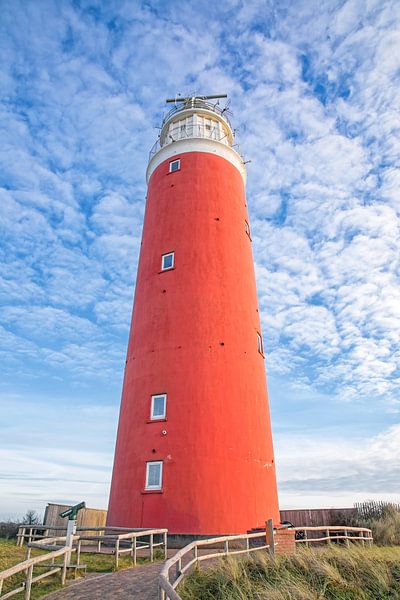 Le phare rouge vif de Texel. par Justin Sinner Pictures ( Fotograaf op Texel)