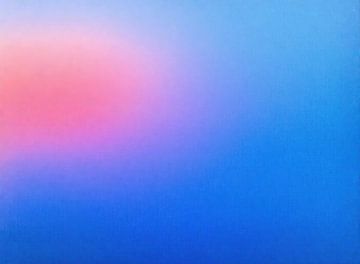 Kleurverloop | Overgang Roze Blauw van Modern Collection