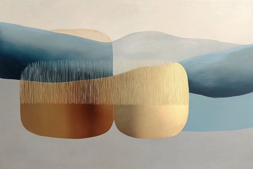 Rustgevende Abstracte Landschap
