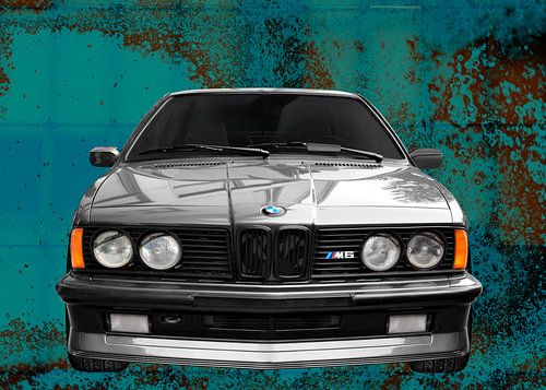 BMW M635 CSi E24 in silver