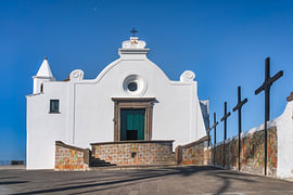 Chiesa del Soccorso Church in Forio Ischia Island Italy by Stefano Orazzini