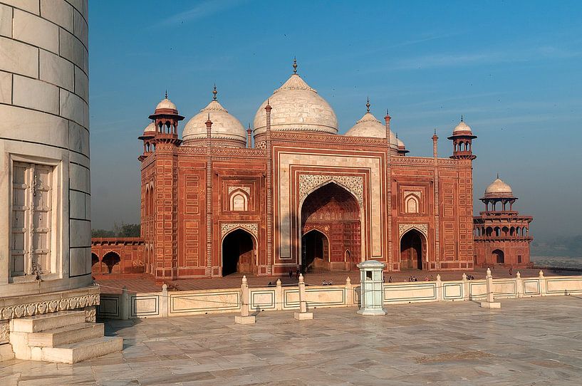 Agra: Taj Mahal van Maarten Verhees