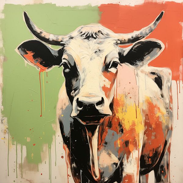 Cow abstract by KoeBoe