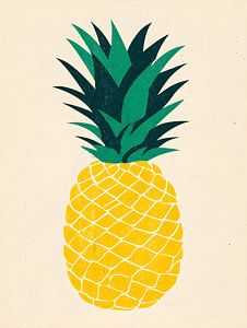 Stilisierte Ananas