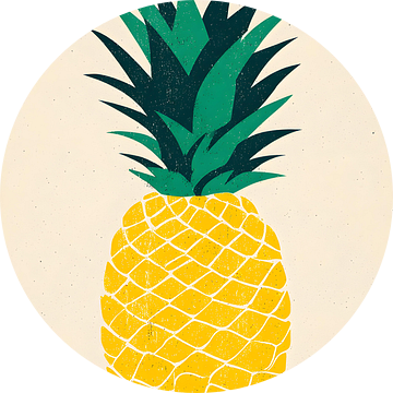 Gestileerde ananas