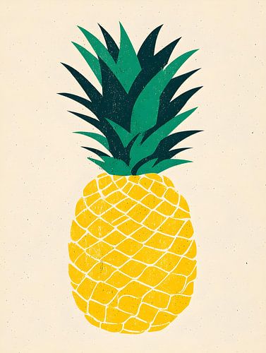 Gestileerde ananas