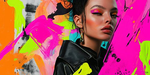 Neon Pulse - Radiant Defiance