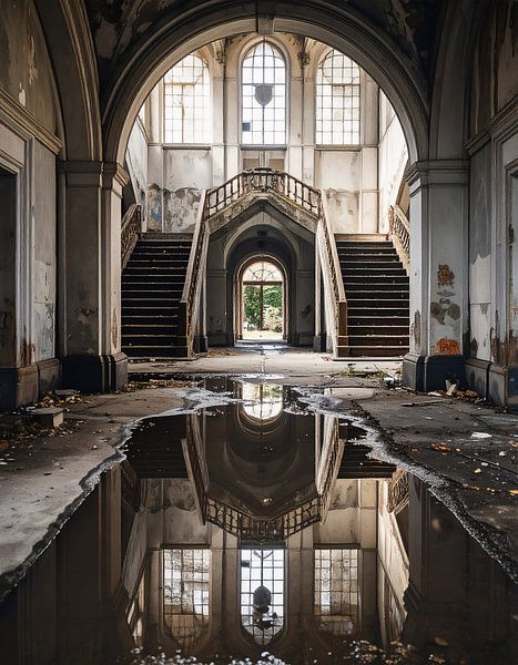 Lost Places entrance hall by Mustafa Kurnaz