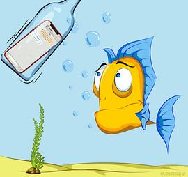 Scène sous-marine. sur Andre Brands