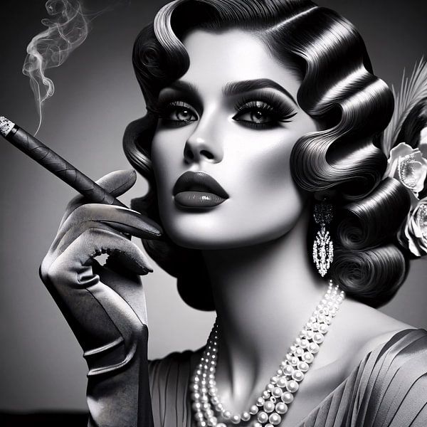 Élégance Intemporelle : Rêverie Vintage par Sanne den Engelsman