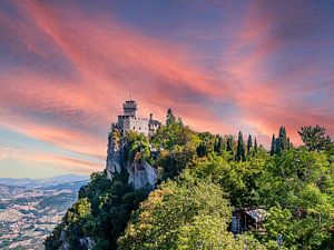 Fort in San Marino Italië van Animaflora PicsStock