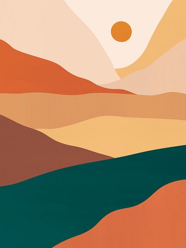 Harmonisch landschap 5