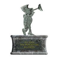 “All hail the perceptive plumber”