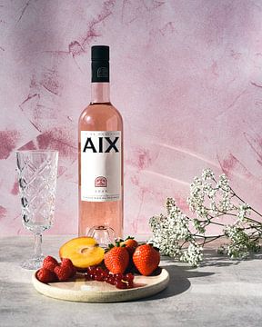 AIX Rose wine by Daisy de Fretes