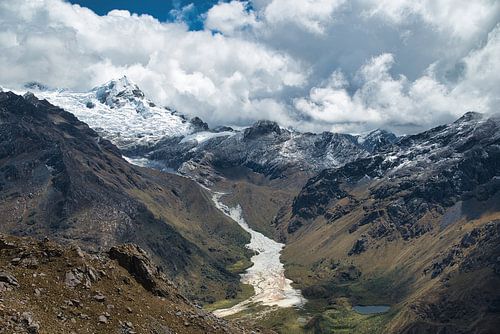 Berge bei Punta Olimpica, Anden, Huaraz, Peru von Peter Apers