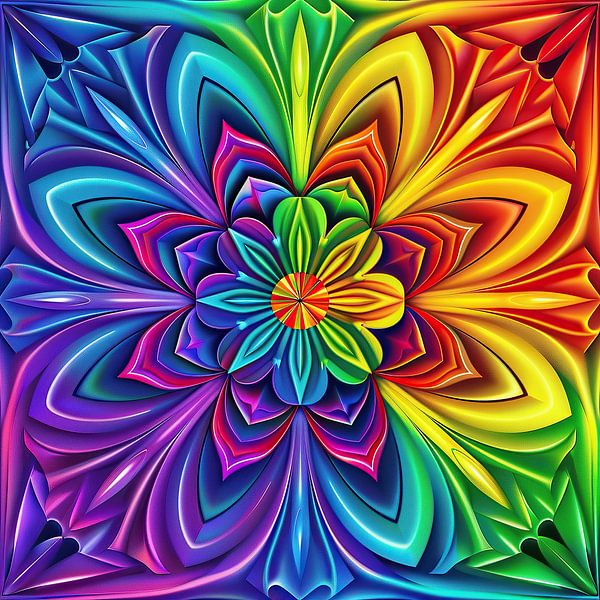 Mandala of transformation by Niklas Maximilian