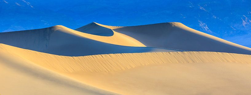 Mesquite Flat Sand Dunes in Death Valley Nationaal Park van Henk Meijer Photography