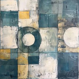 Abstract painting by Poster Art Shop