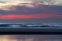 Avondkleuren op de Noordzee