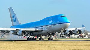 KLM Boeing 747-400M Passagierflugzeug.