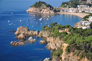 Tossa de Mar an der Costa Brava,Spanien