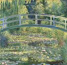 Japanische Brücke im Garten von Giverny, Claude Monet von Meesterlijcke Meesters Miniaturansicht