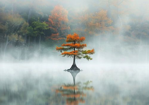 Water schildert de herfst