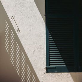 Spanish Mysticism: Shadows and Louvre Door by Wendy Bos