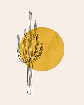 Cactus and Sun by Cats & Dotz
