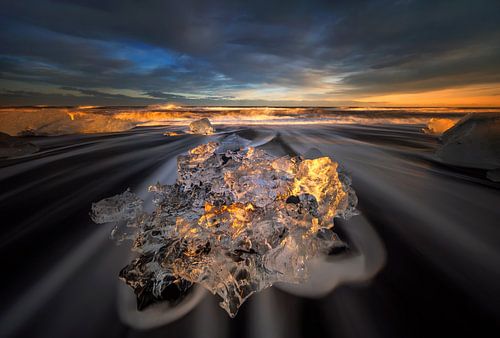 Ice diamond by Wojciech Kruczynski