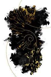 Tableau abstrait n° 43 sur Melanie Viola