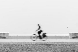 Cyclists on the move #1 by visualmoods.art