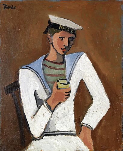 HELMUT KOLLE, Jonge man in matrozenoutfit, ca 1930