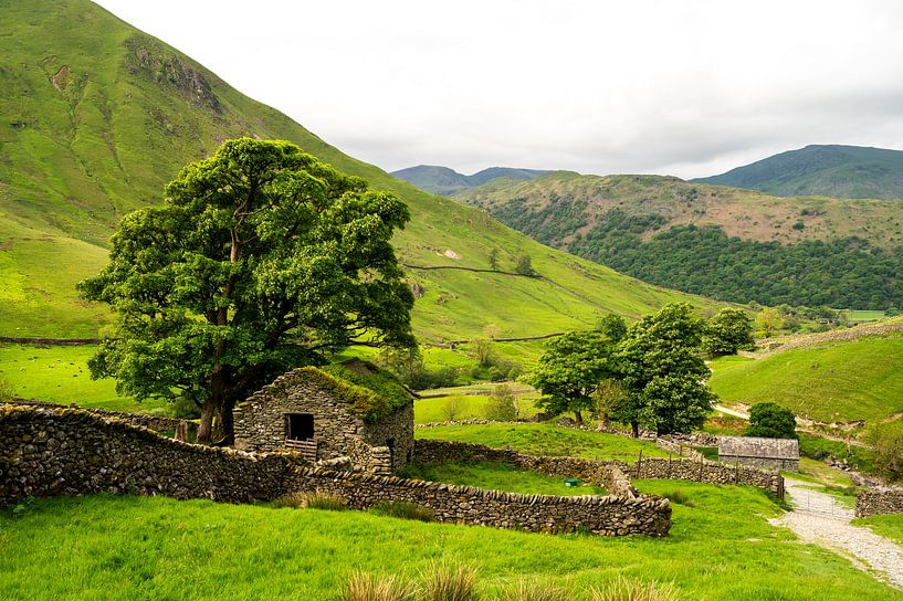 Alte Scheune im Lake District UK von Herman Coumans