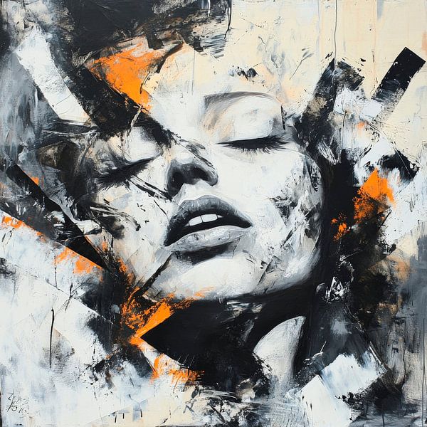 Emotionaler Ausdruck der Seele von Poster Art Shop