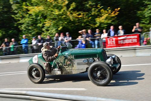 Wolseley Hornet Special aan de start - Eggberg Klassik 2017