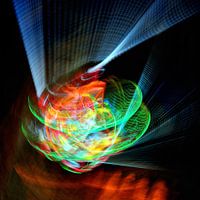 Coloured illumination in montion