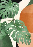 Tropical Leaves Abstrakte Kunst