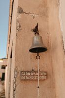 Cloche pour annoncer les invités au monastère - Zakynthos - Grèce Photographie de voyage