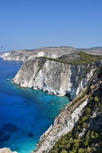 Uitzichtpunt op het Griekse eiland Zakynthos van Esther