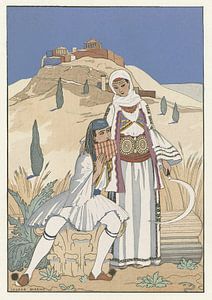 George Barbier – La flute de Pan (1923)