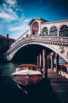 Rialto brug Venetië van Kashja Neels