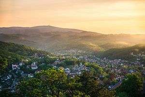 Le paysage du Harz à Wernigerode
