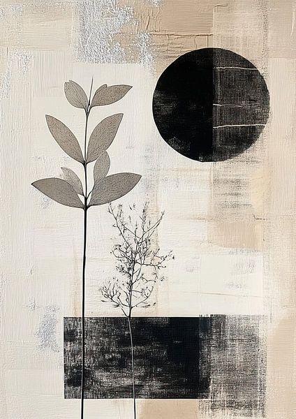 Minimalistische flora van Zen en Meer