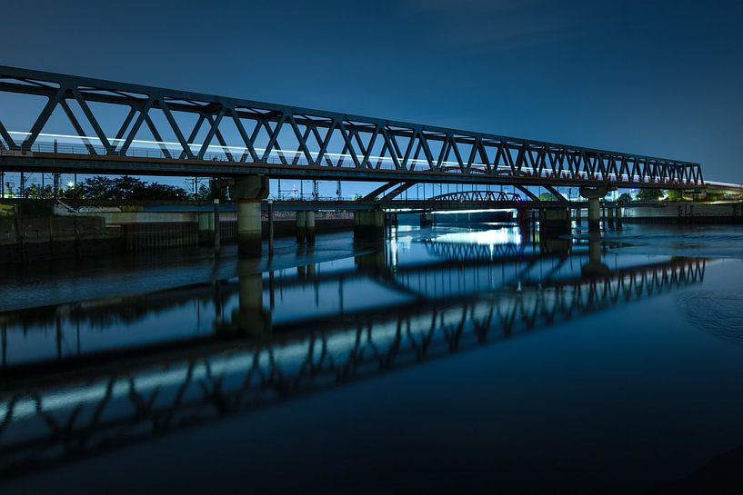 Hamburg - Billwerder Brücken von Sabine Wagner