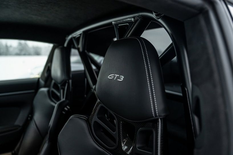 Detail seat Porsche GT3 by Bas Fransen