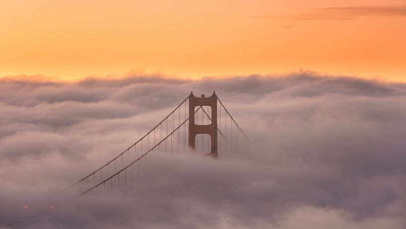 Golden Gate Bridge van Photo Wall Decoration