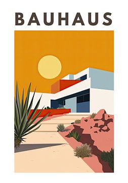 Bauhaus Poster Bauhaus Art Print by Niklas Maximilian